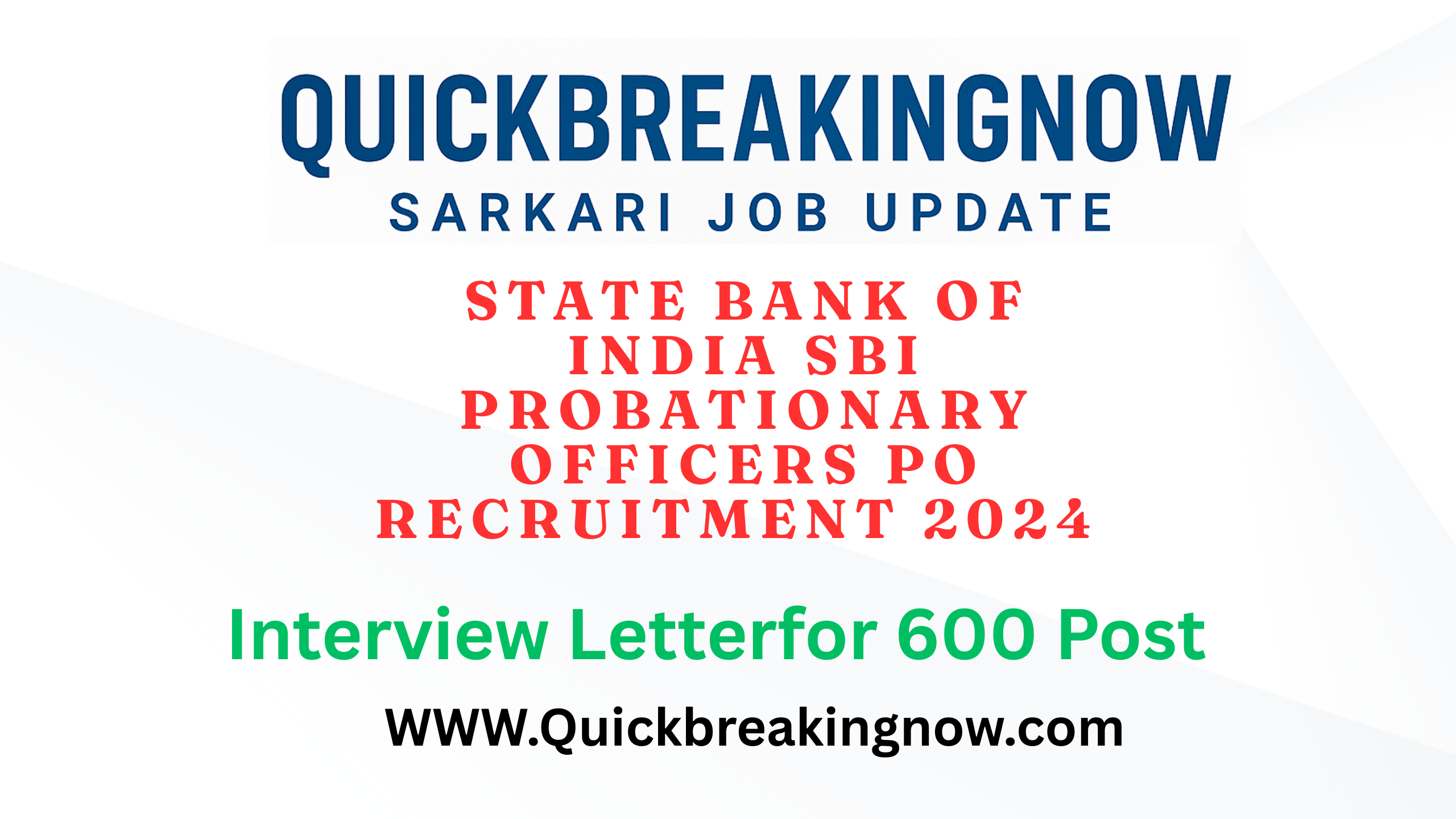 SBI PO Interview Call Letter 2025 out